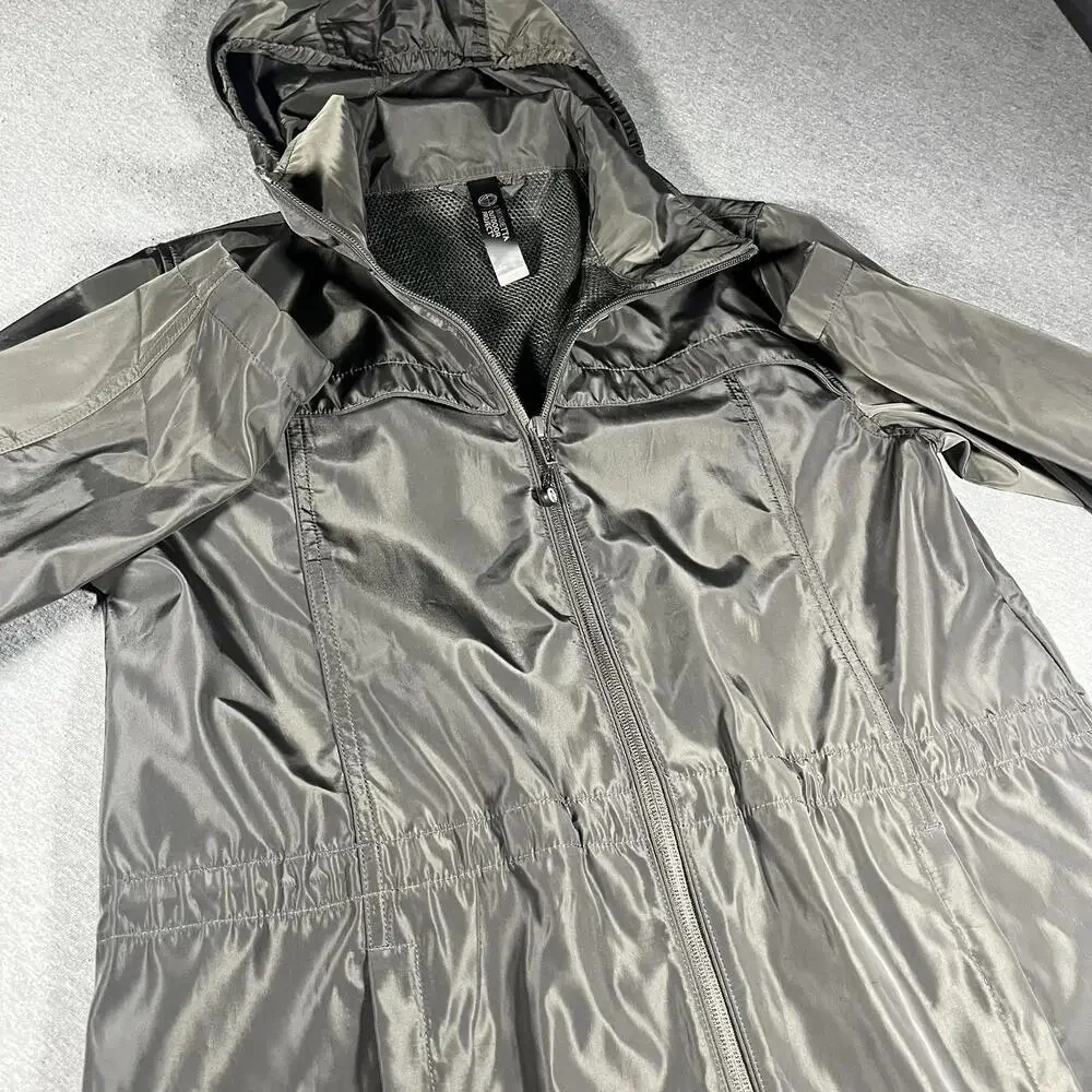 Women's Hooded Raincoat Mondetta Outdoor Project Size Small with Zipper